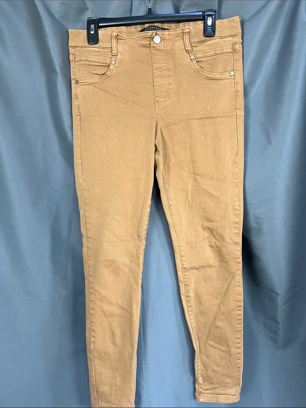 Liverpool Camel/Tan Skinny Jeans